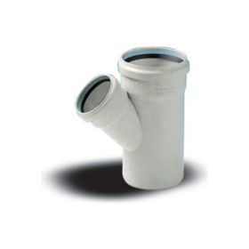 Ege Yıldız 50x50 3,2 mm Pvc Tek Çatal Boru