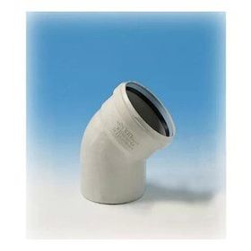 Ege Yıldız 75x45 mm 3.2 mm PVC Açık Dirsek