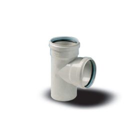 Ege Yıldız 75x50 mm 3.2 mm PVC TE Bağlantı Borusu