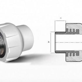 Ege Yıldız PPRC Gri 20x1/2 Erkek Adaptör