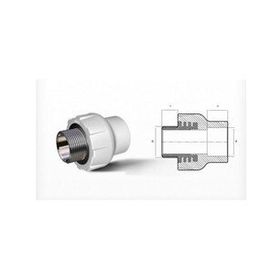 Ege Yıldız PPRC Gri 25x1/2 Erkek Adaptör