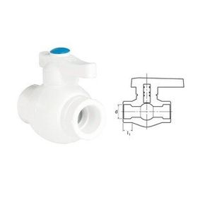 Ege Yıldız PPRC Gri 40 mm Küresel Vana