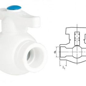 Ege Yıldız PPRC Gri 40 mm Küresel Vana