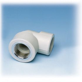 Ege Yıldız PPRC Gri 40x1 mm 1/4 Dişi Dirsek