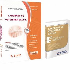 Egem Yayınları Laborant Ve Veteriner Sağlık 1. Sınıf 2. Yarıyıl Bahar Konu Anlatımı Ve Çıkmış Set