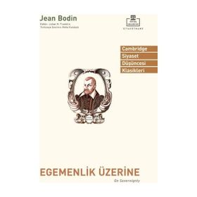 Egemenlik Üzerine Jean Bodin