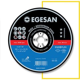 Egesan 180x1.6x22.23 mm İnox Paslanmaz Kesici Taş