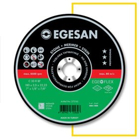 Egesan 180x3.0x22.23 mm Mermer Kesici Taş