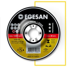 Egesan 180x8 Taşlama Taşı