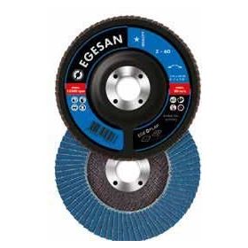 Egesan Paslanmaz 115 mm ZR 60 Kum Flap Disk