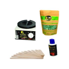 Egesir Ağda Makinesi + Azulen Boncuk Ağda + Ağda Yağı + Spatula