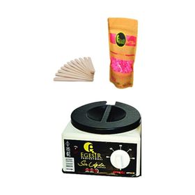 Egesir Ağda Makinesi + Pudralı Boncuk Ağda + Spatula
