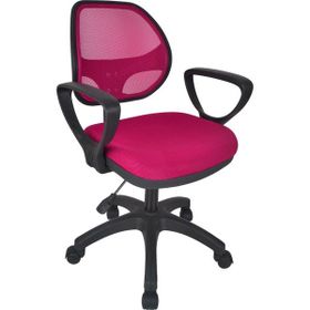 Egesit Milano Fileli Pembe Çalışma Koltuğu