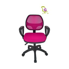 Egesit Milano Fileli Pembe Çalışma Koltuğu