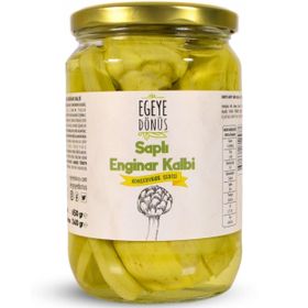 Egeye Dönüş 650 gr Saplı Enginar Kalbi Konserve