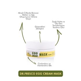 Egg White Pore Mask 100 ml Yumurta Pore Gözenek Maskesi