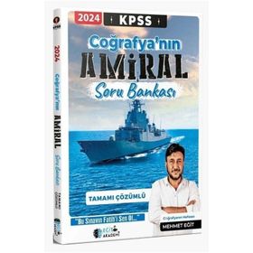 Eğit Akademi Çözümlü 2024 Kpss Coğrafya'nın Amiral Soru Bankası