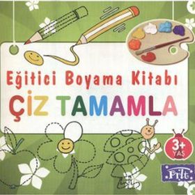 Eğitici Boyama Kitabı - Çiz Tamamla - Ahmet Altay