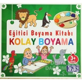 Eğitici Boyama Kitabı - Kolay Boyama - Ahmet Altay