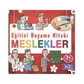 Eğitici Boyama Kitabı - Meslekler - Ahmet Altay