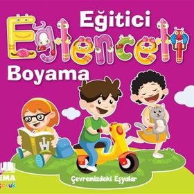 Eğitici Eğlenceli Boyama Çevremizdeki Eşyalar - kollektif