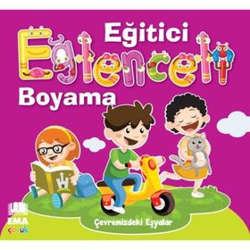 Eğitici Eğlenceli Boyama Çevremizdeki Eşyalar - kollektif