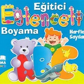 Eğitici Eğlenceli Boyama Harfler - Sayılar - kollektif