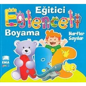 Eğitici Eğlenceli Boyama Harfler - Sayılar - kollektif