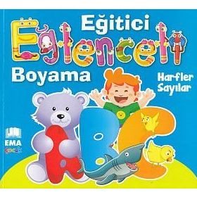 Eğitici Eğlenceli Boyama Harfler - Sayılar - kollektif