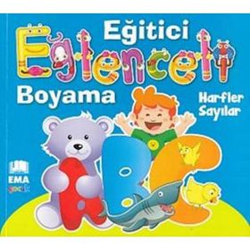 Eğitici Eğlenceli Boyama Harfler - Sayılar - kollektif