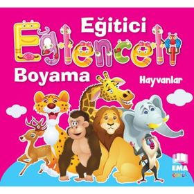 Eğitici Eğlenceli Boyama Hayvanlar - kollektif