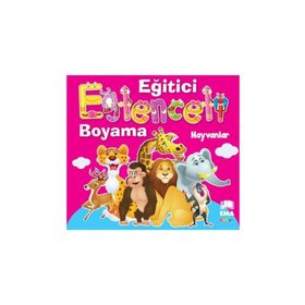 Eğitici Eğlenceli Boyama Hayvanlar - kollektif
