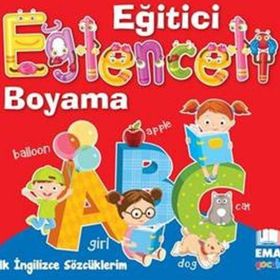 Eğitici Eğlenceli Boyama İlk İngilizce Sözcüklerim - kollektif