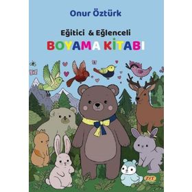 Eğitici Eğlenceli Boyama Kitabı Onur Öztürk