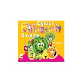 Eğitici Eğlenceli Boyama Yiyecekler - kollektif
