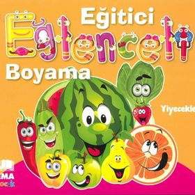 Eğitici Eğlenceli Boyama Yiyecekler - kollektif
