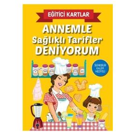 Eğitici Kartlar - Annemle Sağlıklı Tarifler Deniyorum - Teleskop Popüler Bilim
