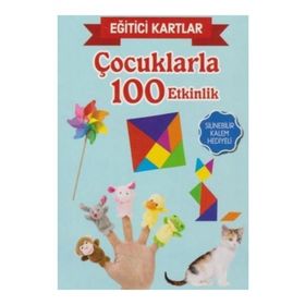 Eğitici Kartlar Çocuklarla 100 Etkinlik Kolektif Teleskop Yayınları