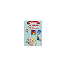 Eğitici Kartlar - Çocuklarla 100 Etkinlik - Teleskop Popüler Bilim