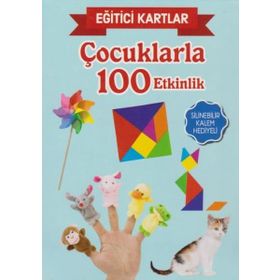 Eğitici Kartlar - Çocuklarla 100 Etkinlik - Teleskop Popüler Bilim
