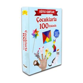 Eğitici Kartlar - Çocuklarla 100 Etkinlik - Teleskop Popüler Bilim