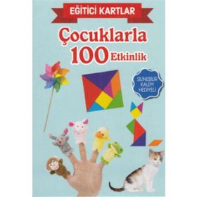 Eğitici Kartlar - Çocuklarla 100 Etkinlik - Teleskop Popüler Bilim