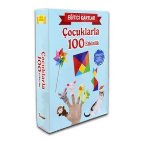 Eğitici Kartlar - Çocuklarla 100 Etkinlik - Teleskop Popüler Bilim