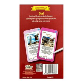 Eğitici Kartlar Gezi - Teleskop Popüler Bilim
