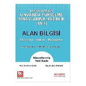 Eğitim Bankacılar İçin Unvanda Yükselme Sınavlarına Hazırlık Genel Yetenek Genel Kültür-Akademi Consulting Yayınları