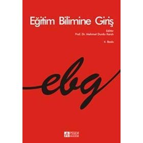 EĞİTİM BILIMINE GİRİŞ - KOLEKTIF (ISBN:9789944919814)