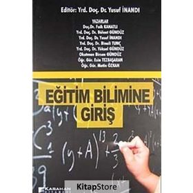 EĞİTİM BILIMINE GİRİŞ - YUSUF İNANDI