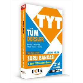 Eğitim Dünyası Yayınları & Pota Yayınları - TYT Sayısal Tüm Dersler Soru Bankası