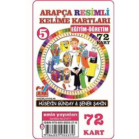 Eğitim Öğretim - 5 72 Arapça Resimli Kelime Kartları