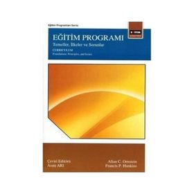 Eğitim Programı Temeller İlkeler ve Sorunlar Eğitim Yayınevi